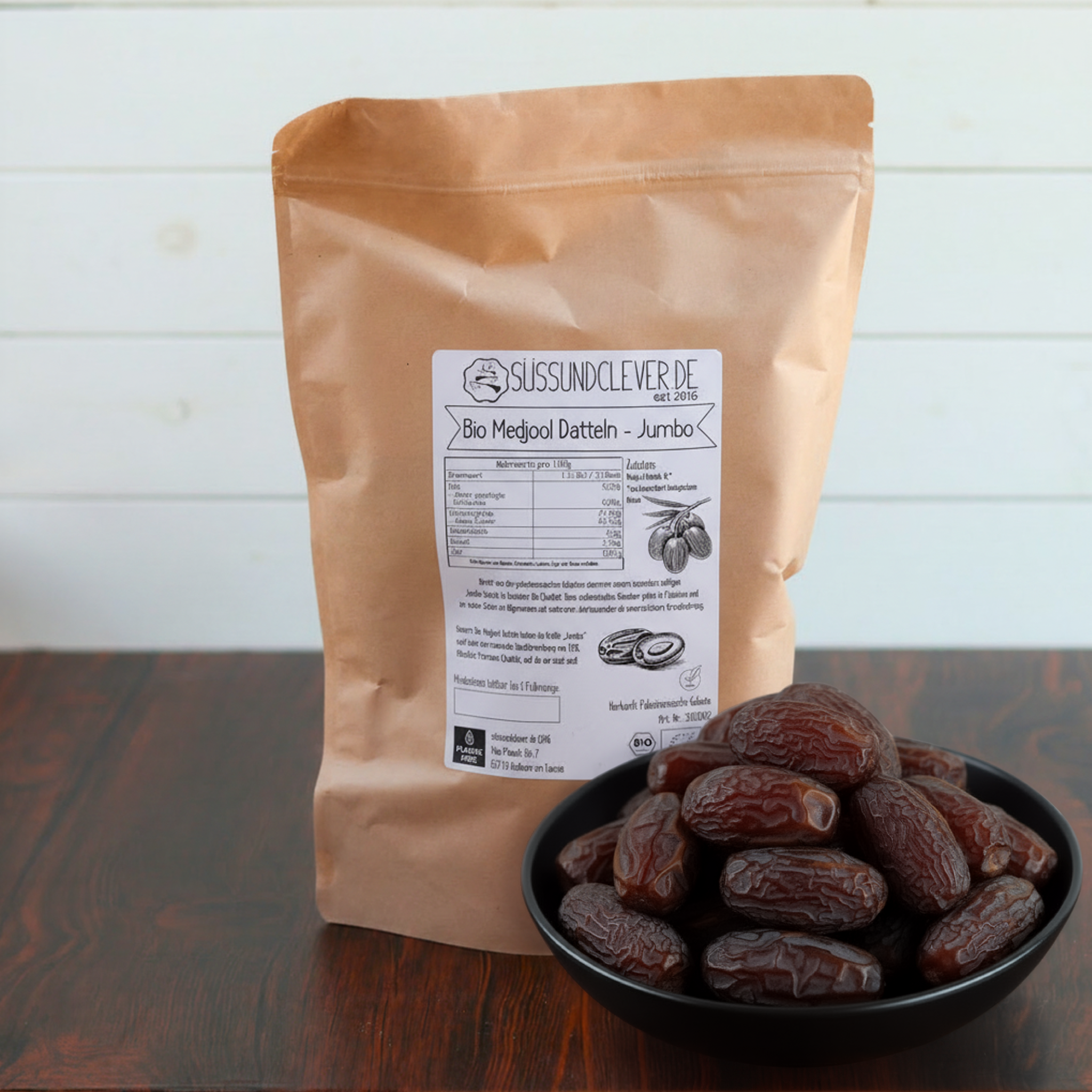 Bio Datteln Medjool | Premium Qualität | weich & saftig | Jumbo XL