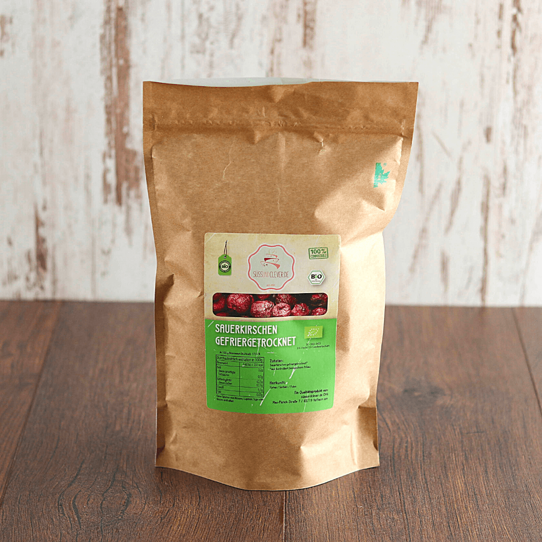 Bio Sauerkirschen | ganze Früchte | gefriergetrocknet