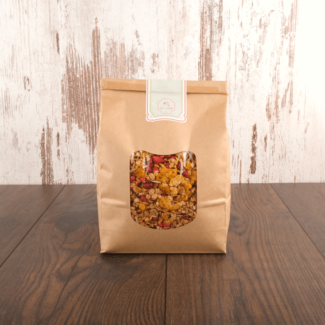 Bio Hafer Crunchy Beeren & Kirsche | ohne Zucker | mit Dattelsüße