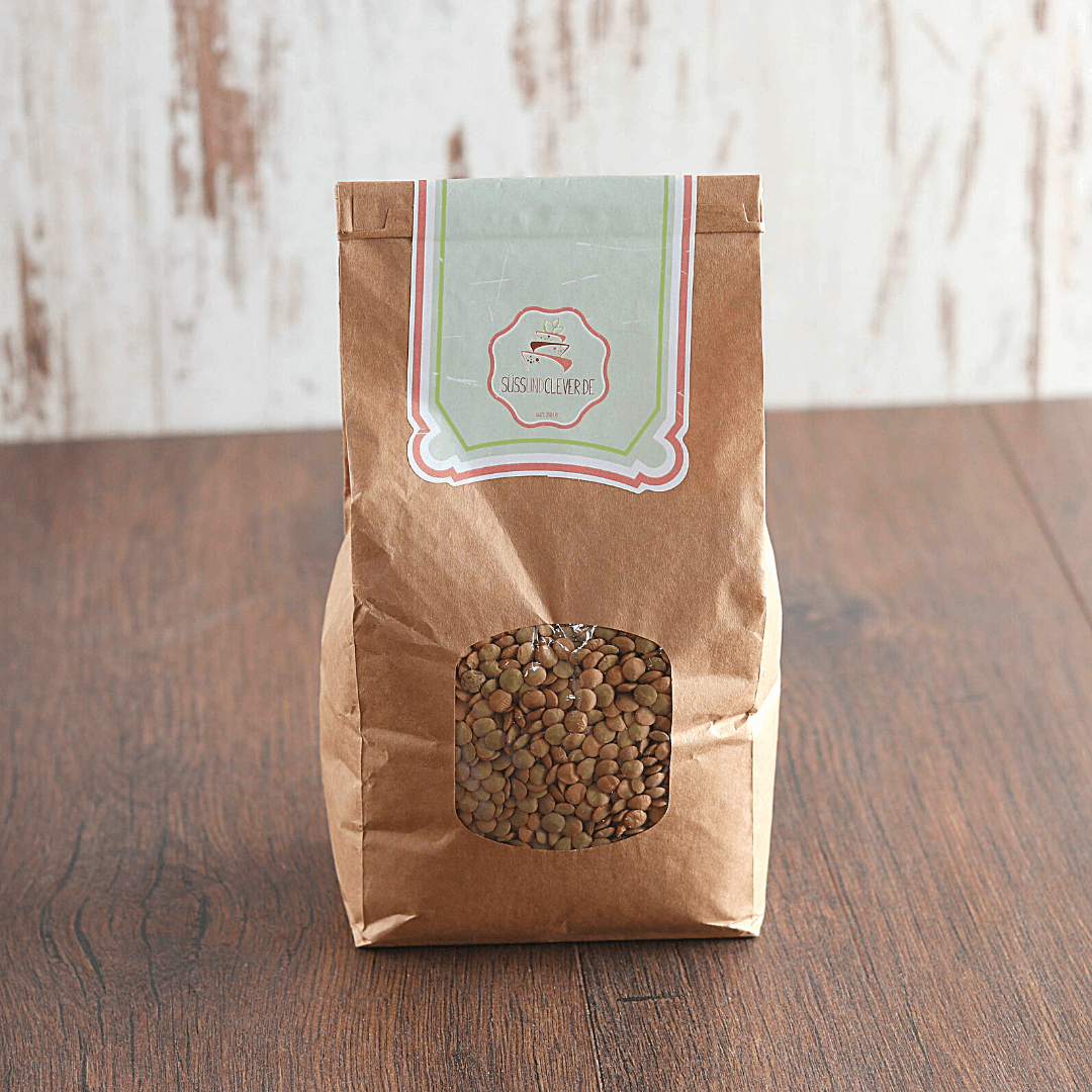 Bio Tellerlinsen | braun