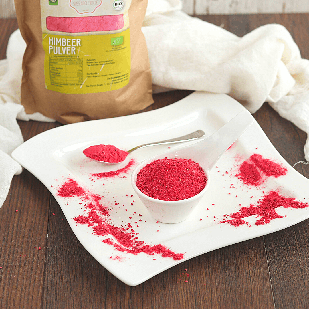 Bio Himbeeren Pulver | gefriergetrocknet