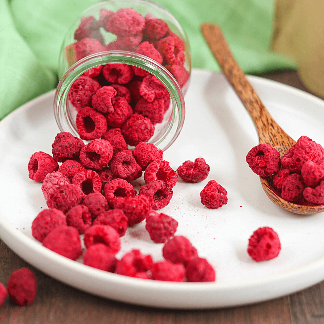 Bio Himbeeren | ganze Beeren | gefriergetrocknet