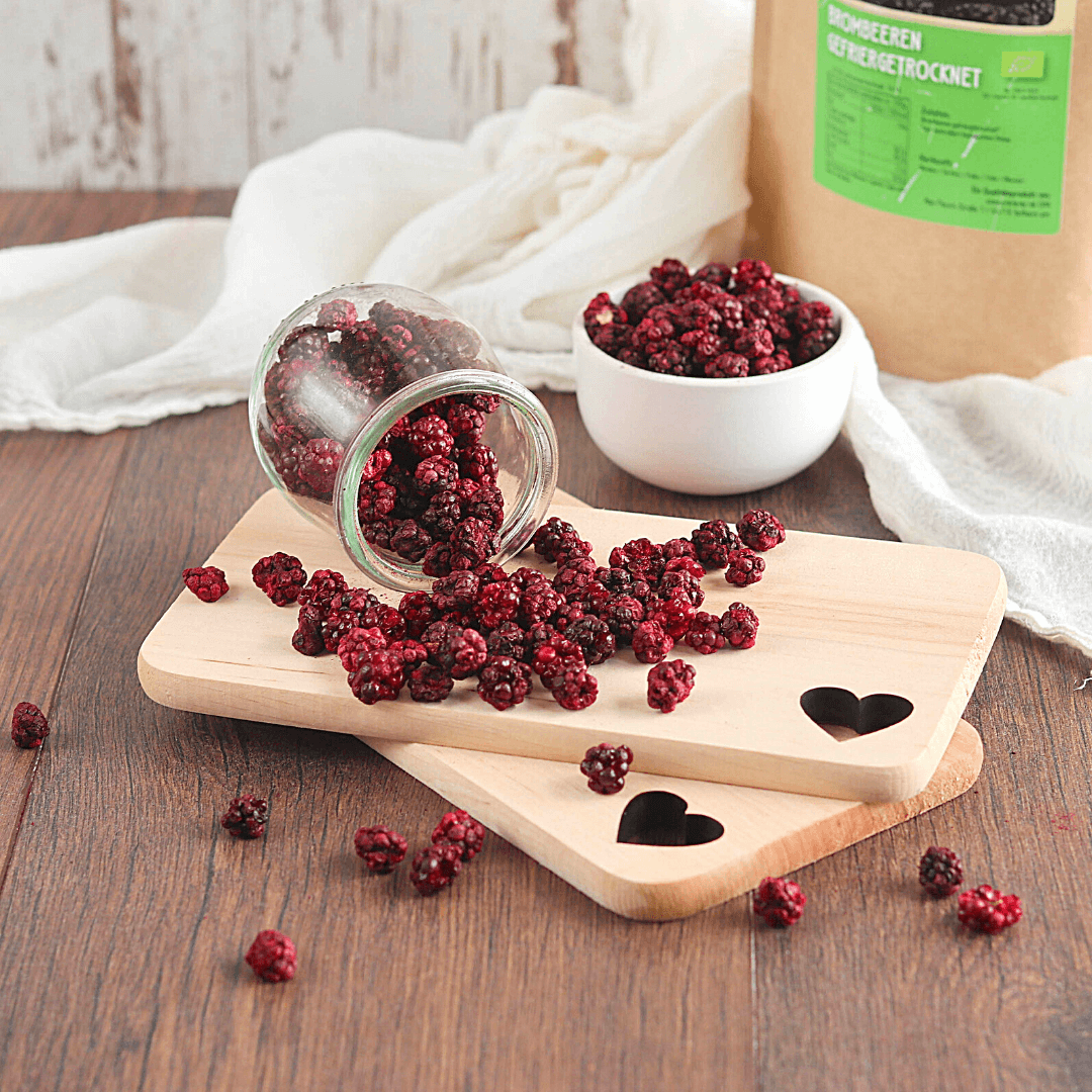 Bio Brombeeren | ganze Früchte | gefriergetrocknet