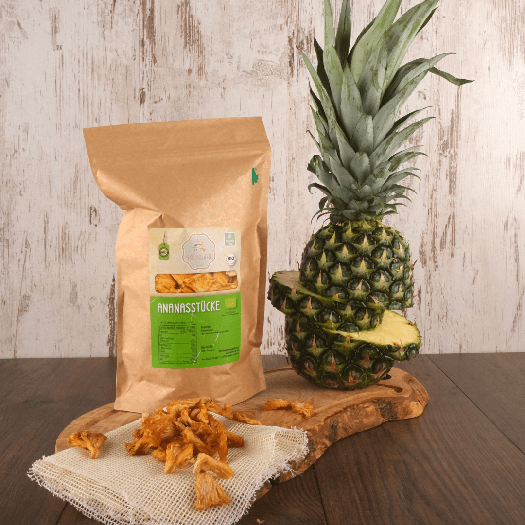 Bio Ananasstücke | Tidbits | soft | ungeschwefelt