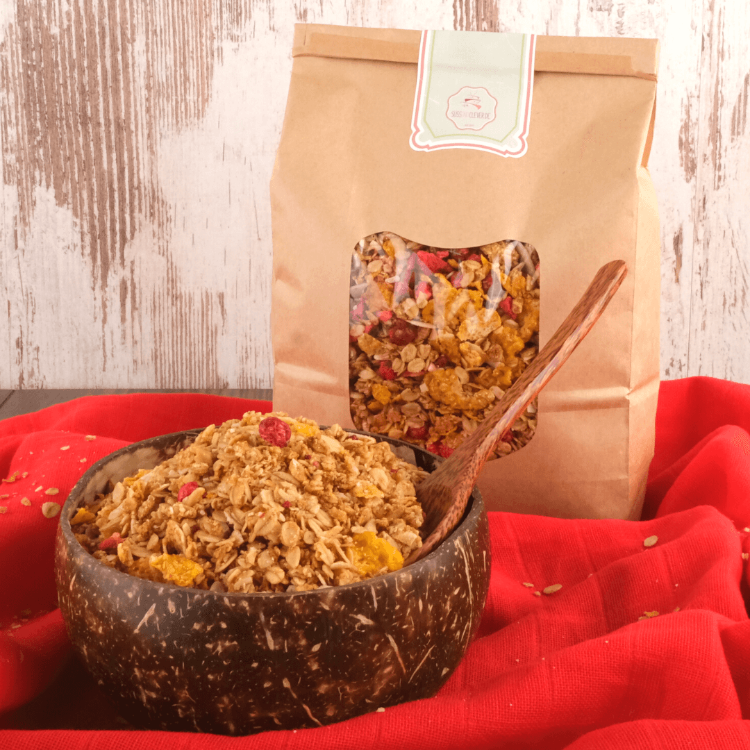 Bio Hafer Crunchy Beeren & Kirsche | ohne Zucker | mit Dattelsüße