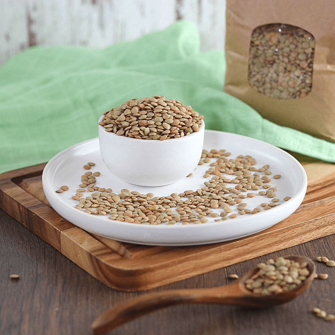 Bio Tellerlinsen | braun