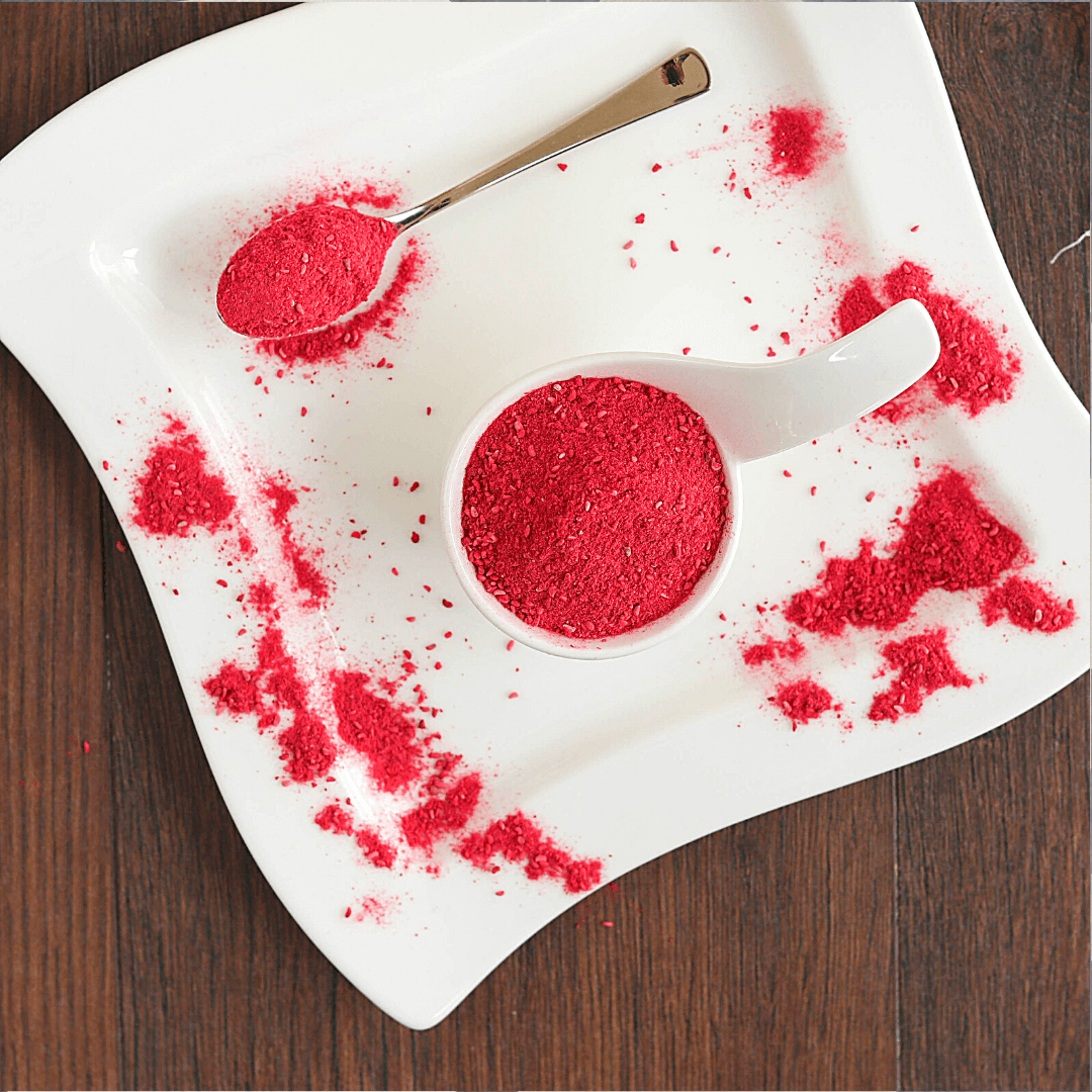 Bio Himbeeren Pulver | gefriergetrocknet