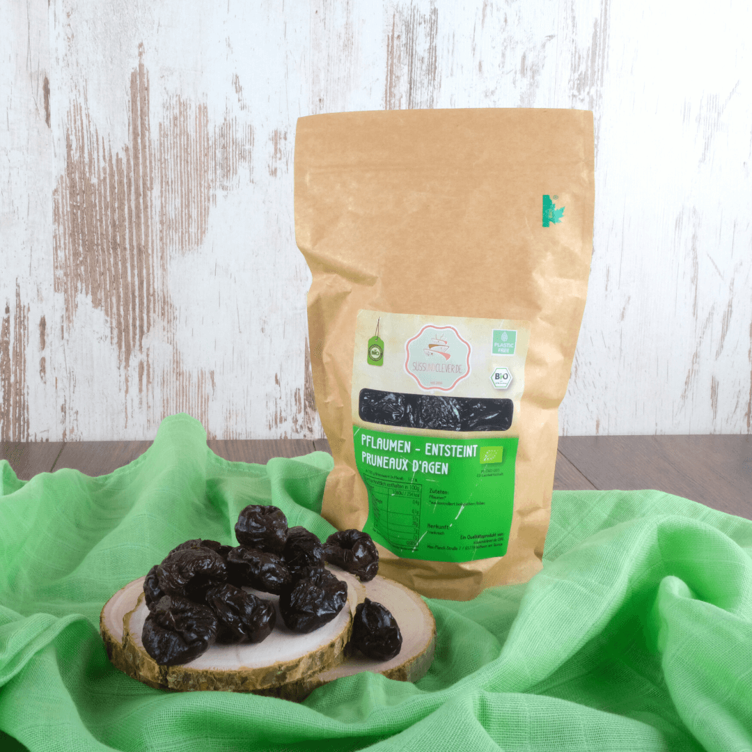 Bio Pflaumen | entsteint | Pruneaux d'Agen | Premium Qualität