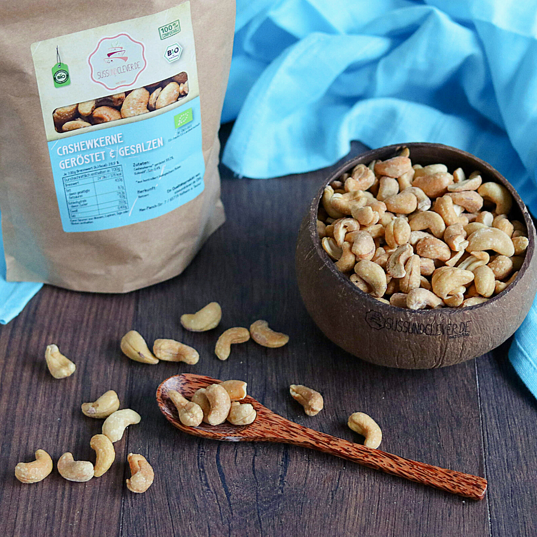 Bio Cashewkerne | geröstet & gesalzen