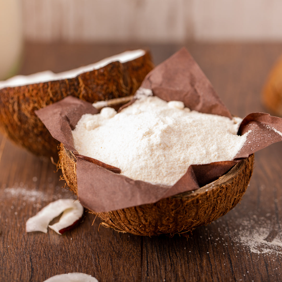 Bio Kokosmehl | Kokosnussmehl | teilentölt