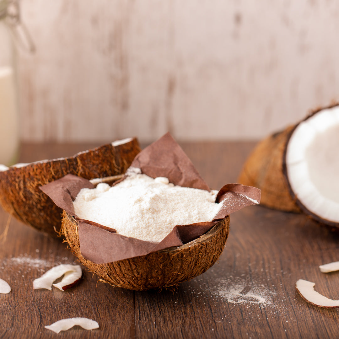 Bio Kokosmehl | Kokosnussmehl | teilentölt