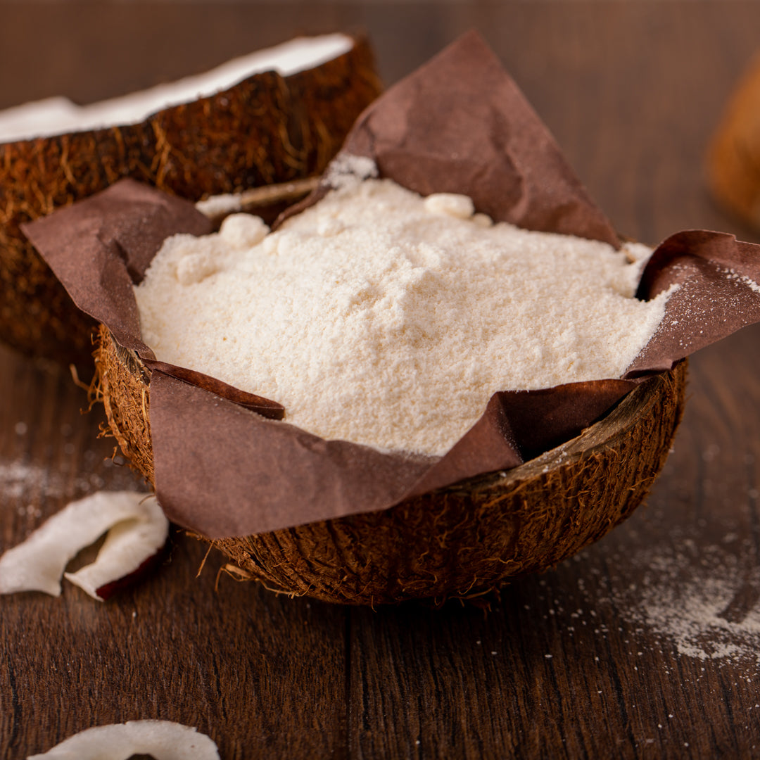 Bio Kokosmehl | Kokosnussmehl | teilentölt