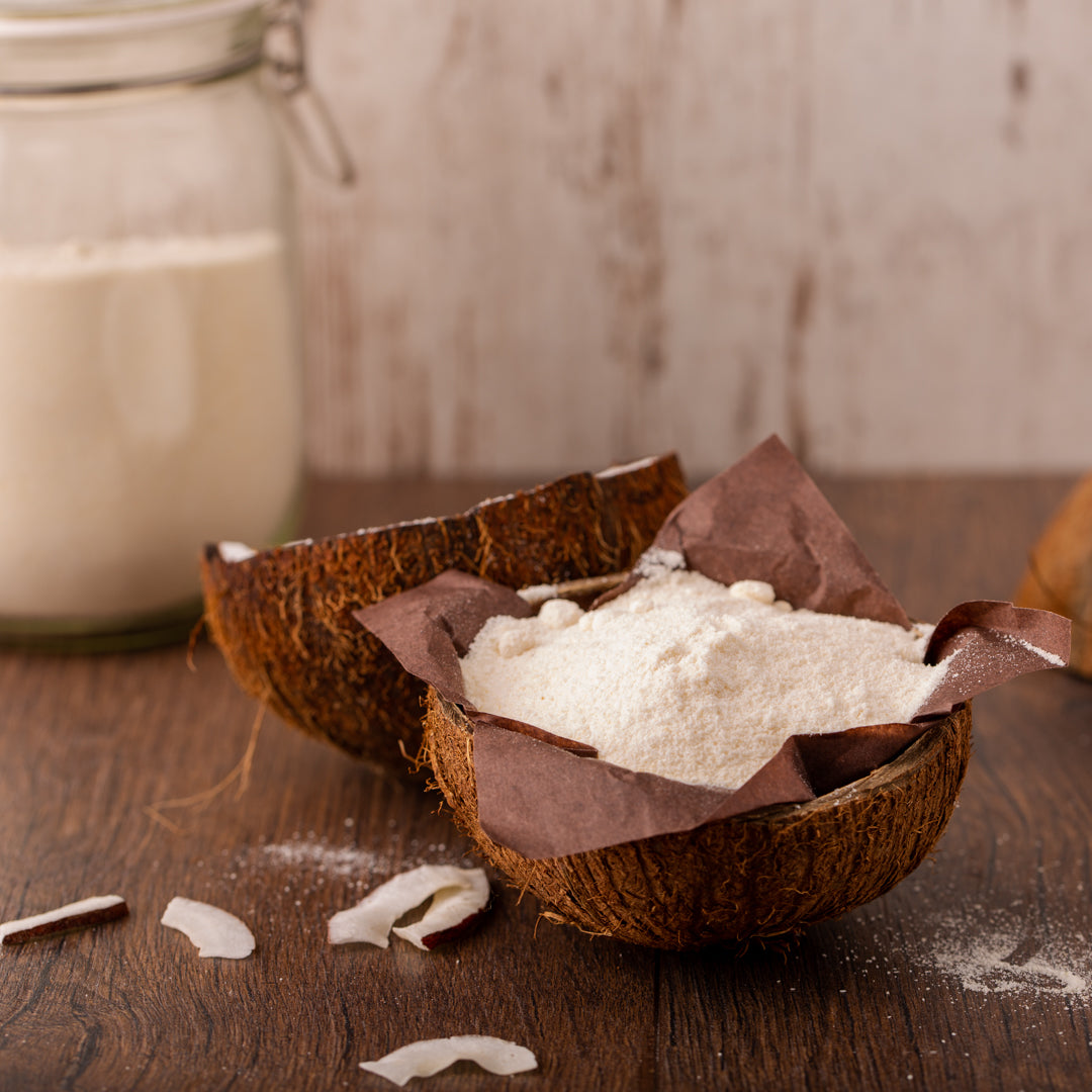 Bio Kokosmehl | Kokosnussmehl | teilentölt