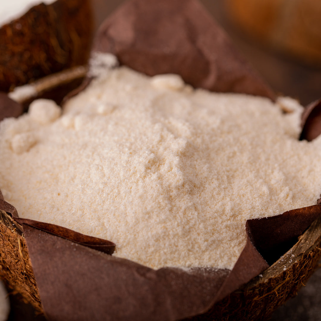 Bio Kokosmehl | Kokosnussmehl | teilentölt