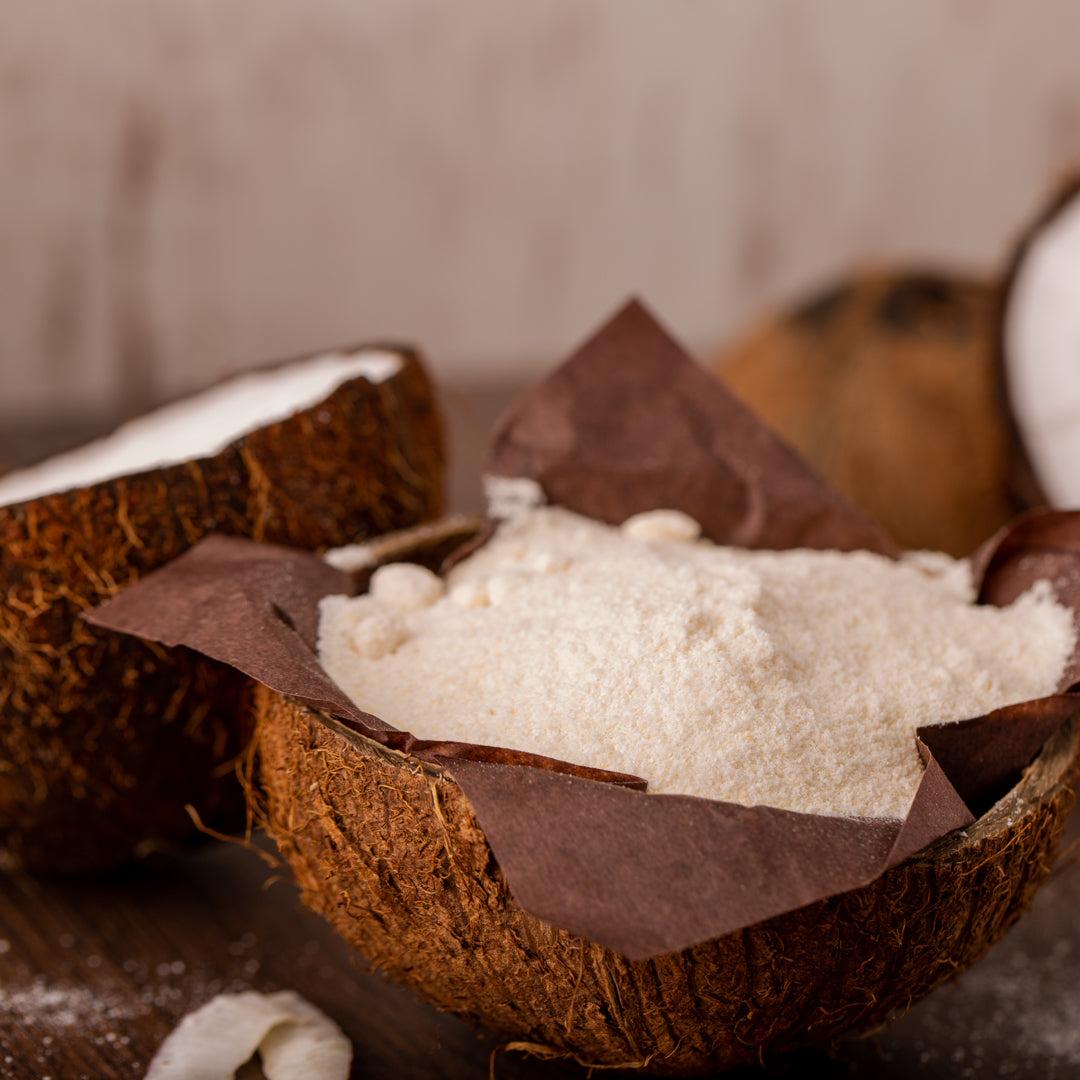 Bio Kokosmehl | Kokosnussmehl | teilentölt