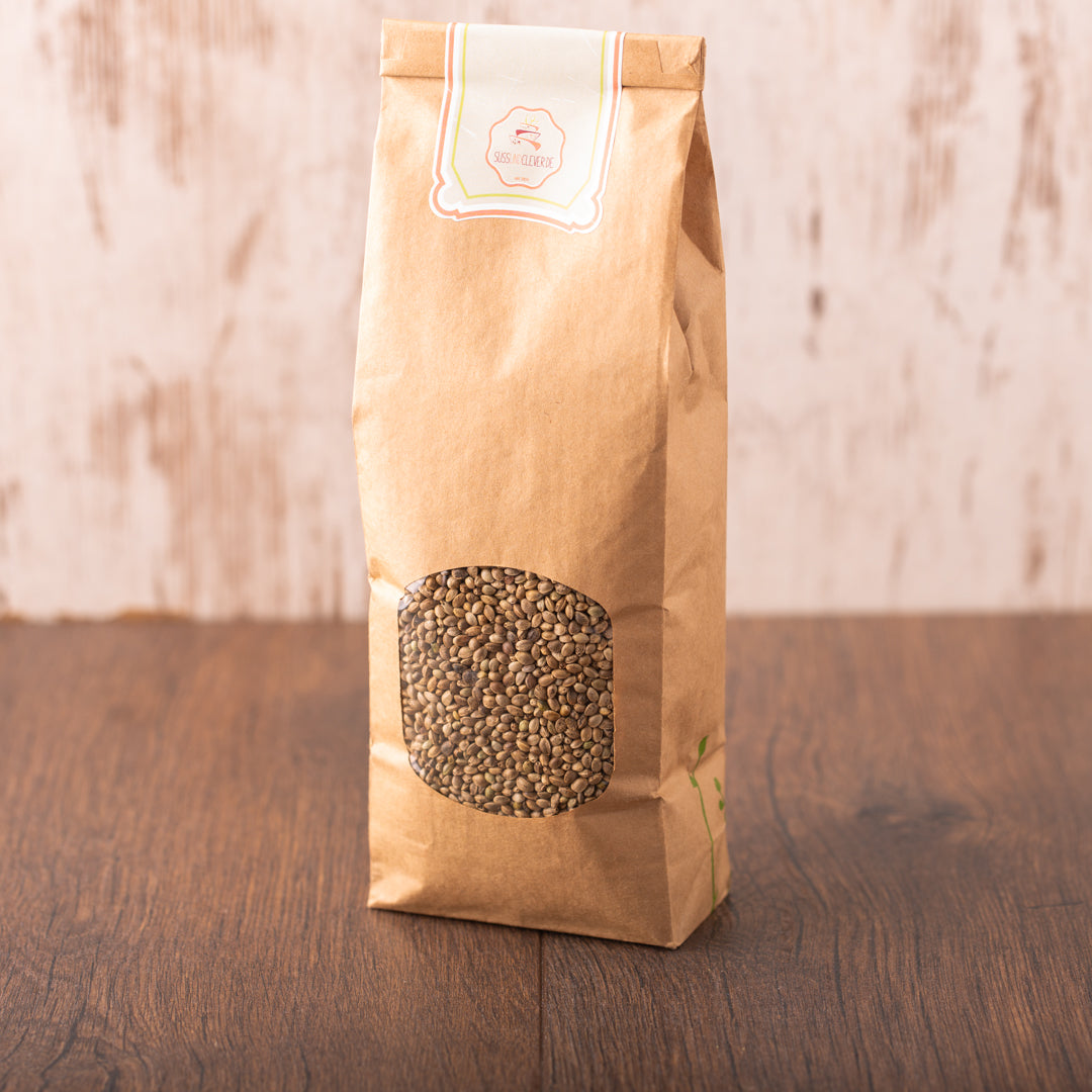 Bio Hanfsamen ungeschält | ungeröstet | aus Frankreich