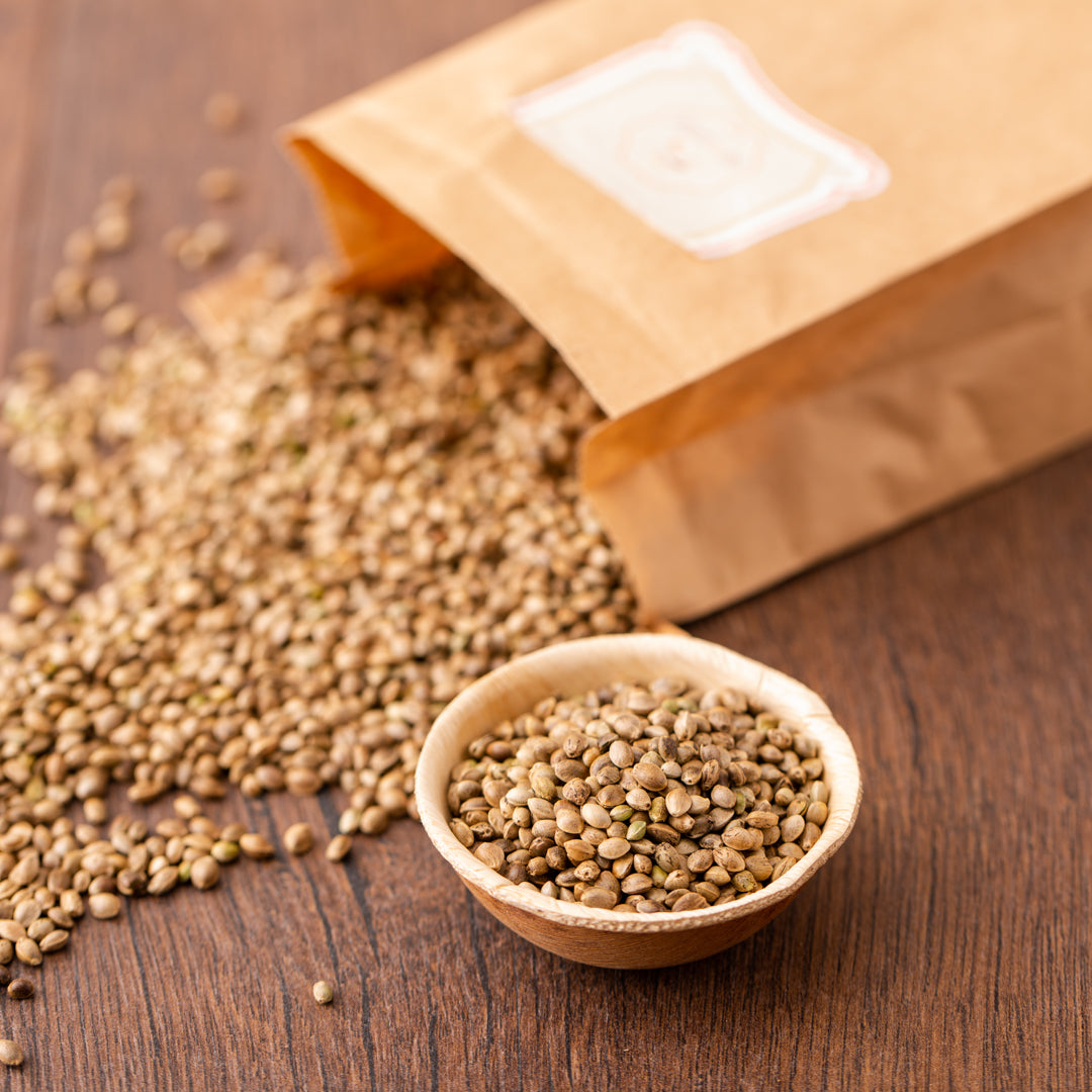 Bio Hanfsamen ungeschält | ungeröstet | aus Frankreich