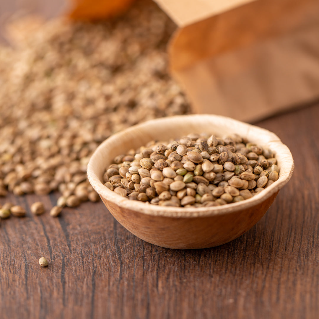 Bio Hanfsamen ungeschält | ungeröstet | aus Frankreich