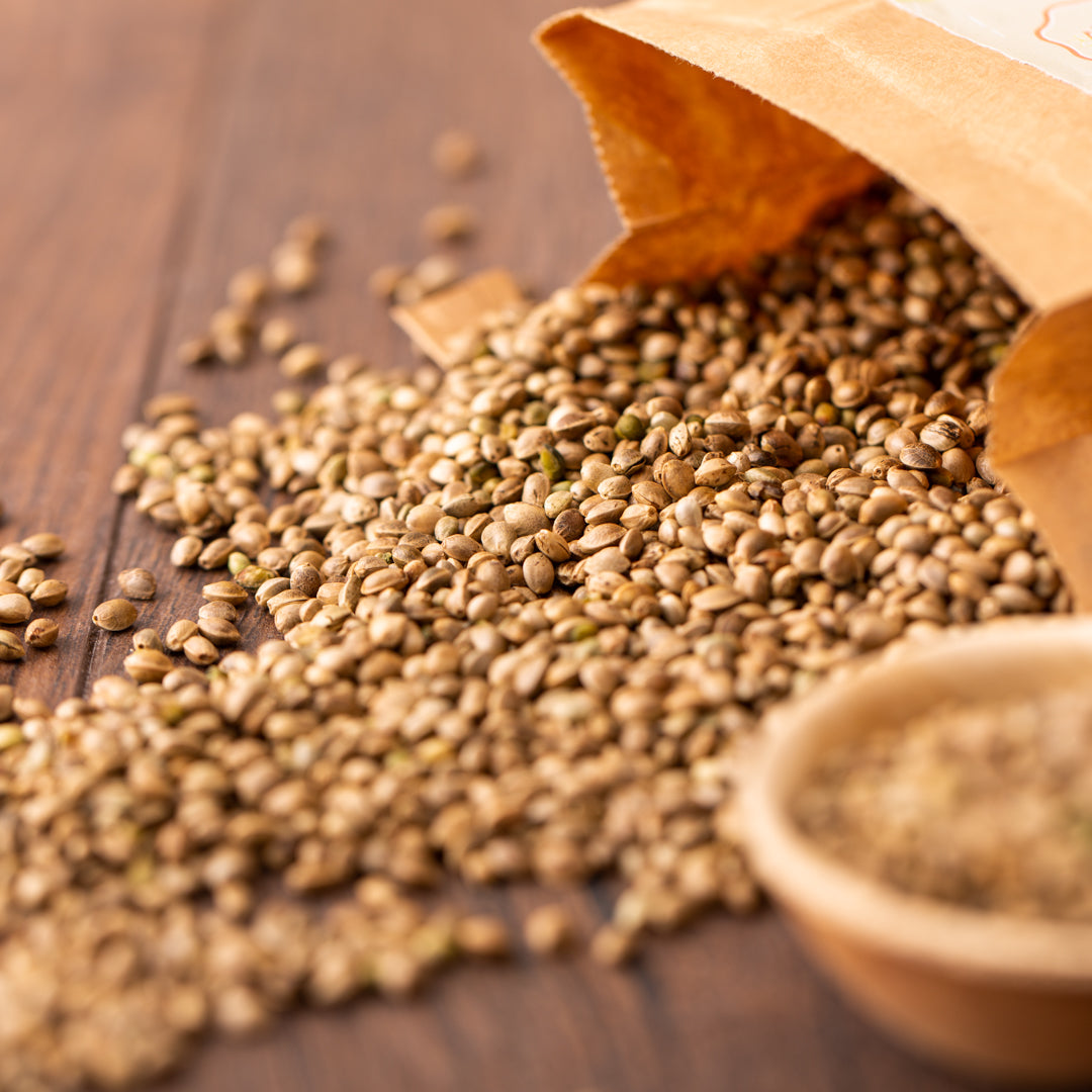 Bio Hanfsamen ungeschält | ungeröstet | aus Frankreich