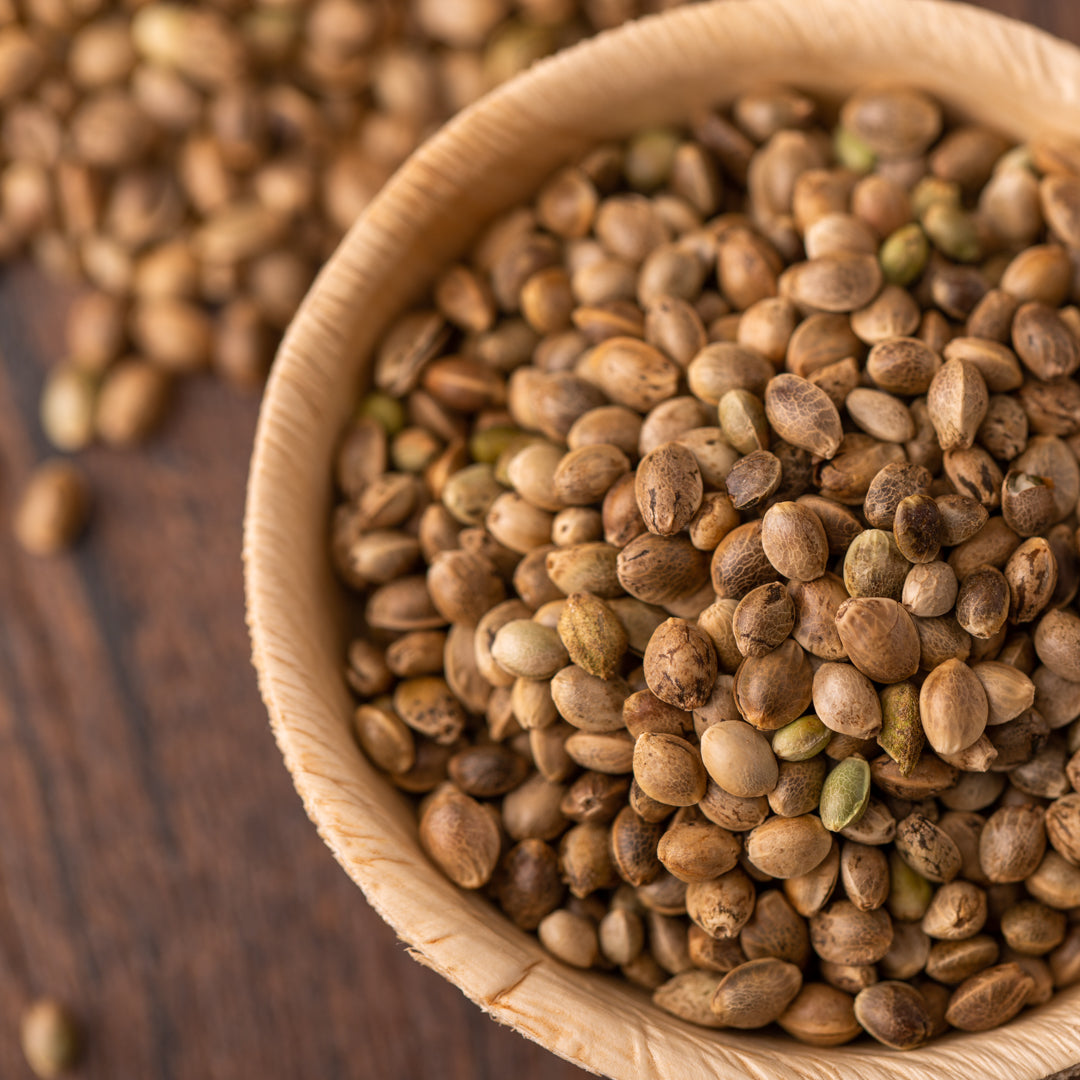 Bio Hanfsamen ungeschält | ungeröstet | aus Frankreich