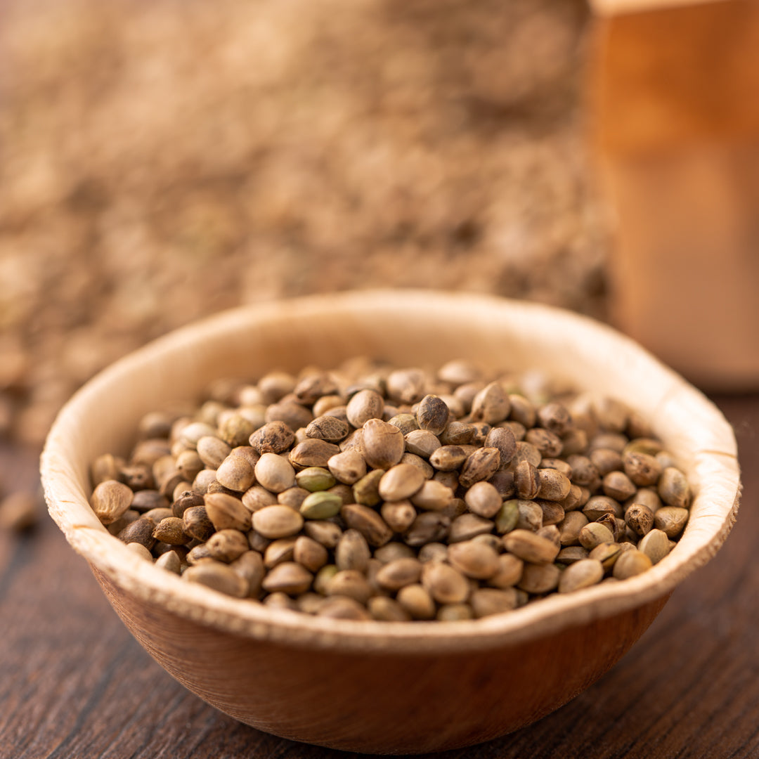 Bio Hanfsamen ungeschält | ungeröstet | aus Frankreich