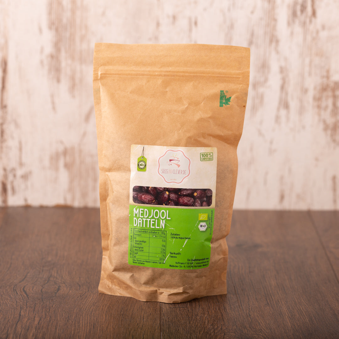 Bio Datteln Medjool | Premium Qualität | weich & saftig | Jumbo XL