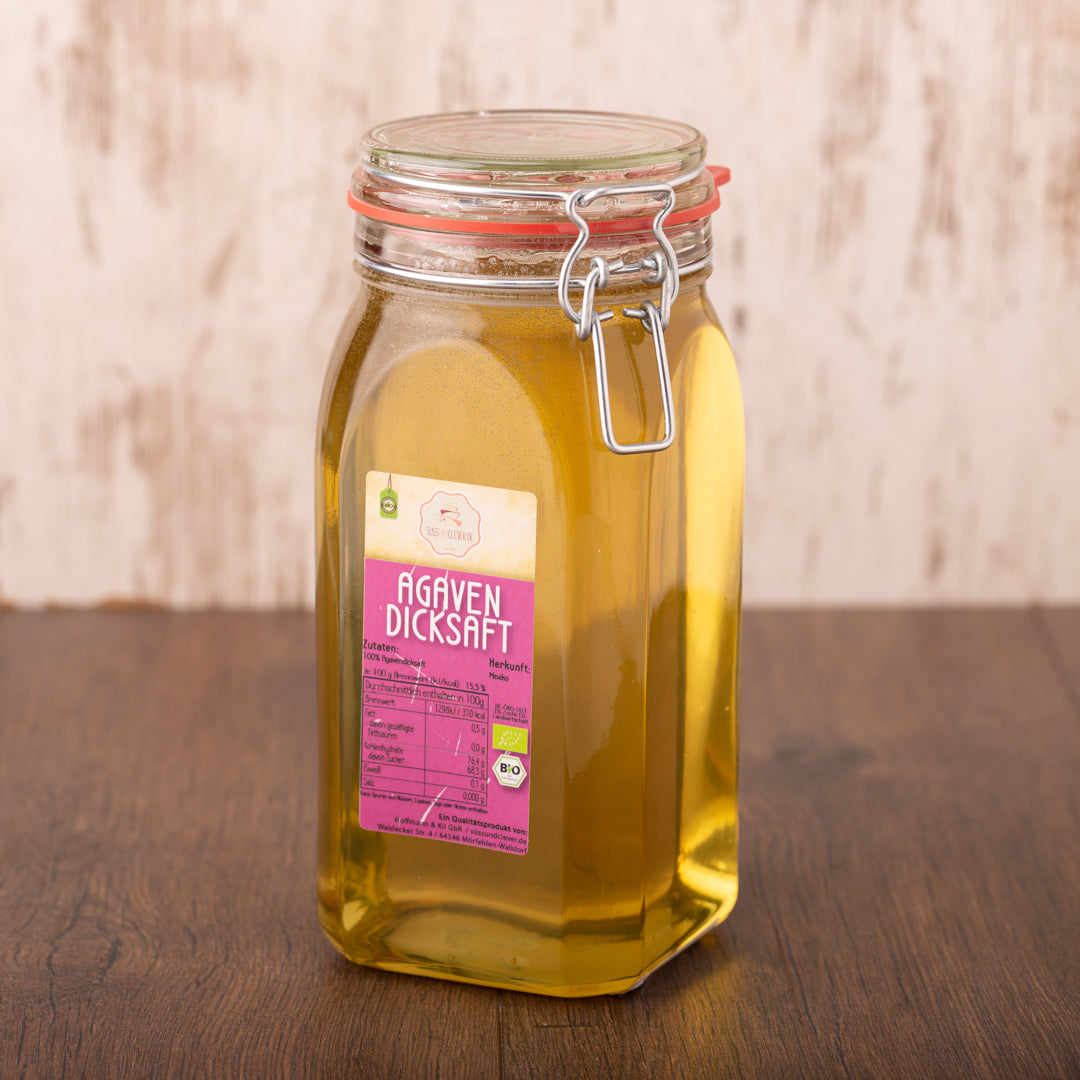 Bio Agavendicksaft im 2kg Drahtbügelglas | aus Mexiko