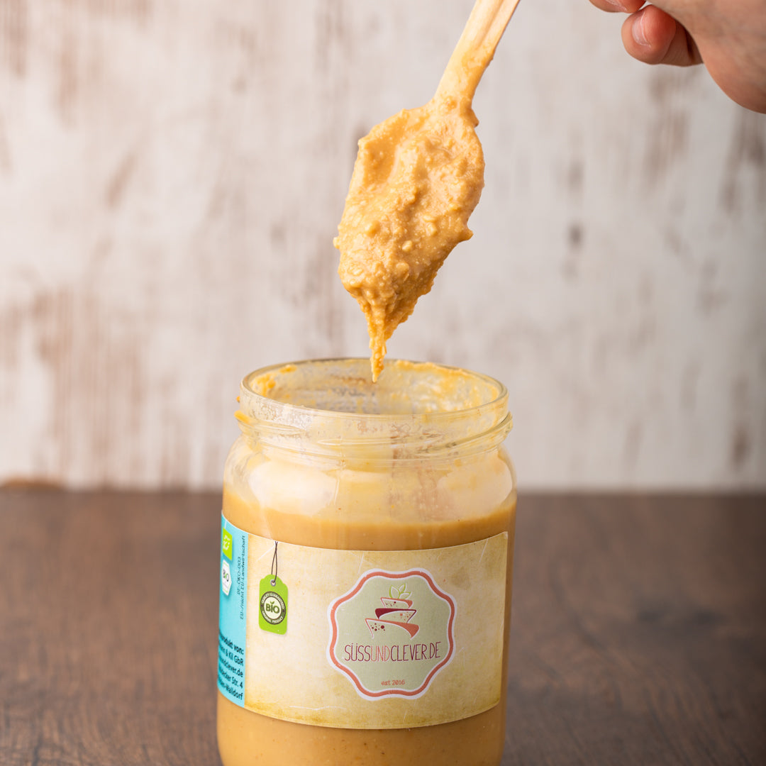 Bio Erdnussmus grob | Erdnussbutter | Crunchy