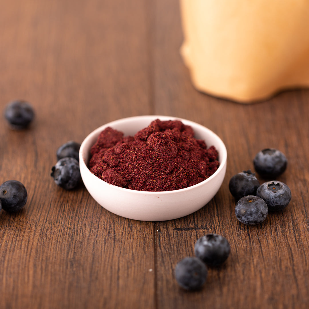 Bio Blaubeerpulver | gefriergetrocknet | 100% Blaubeeren