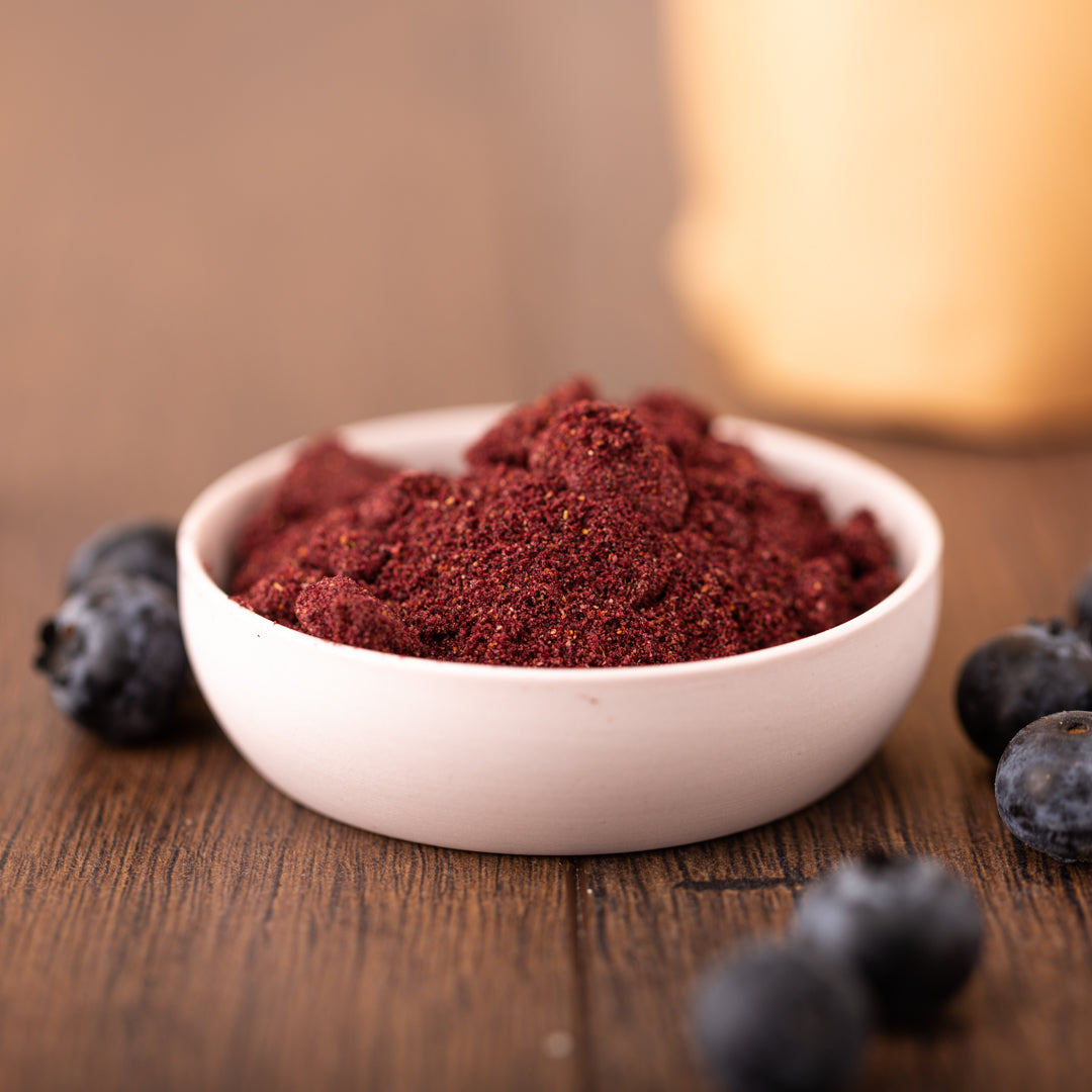 Bio Blaubeerpulver | gefriergetrocknet | 100% Blaubeeren