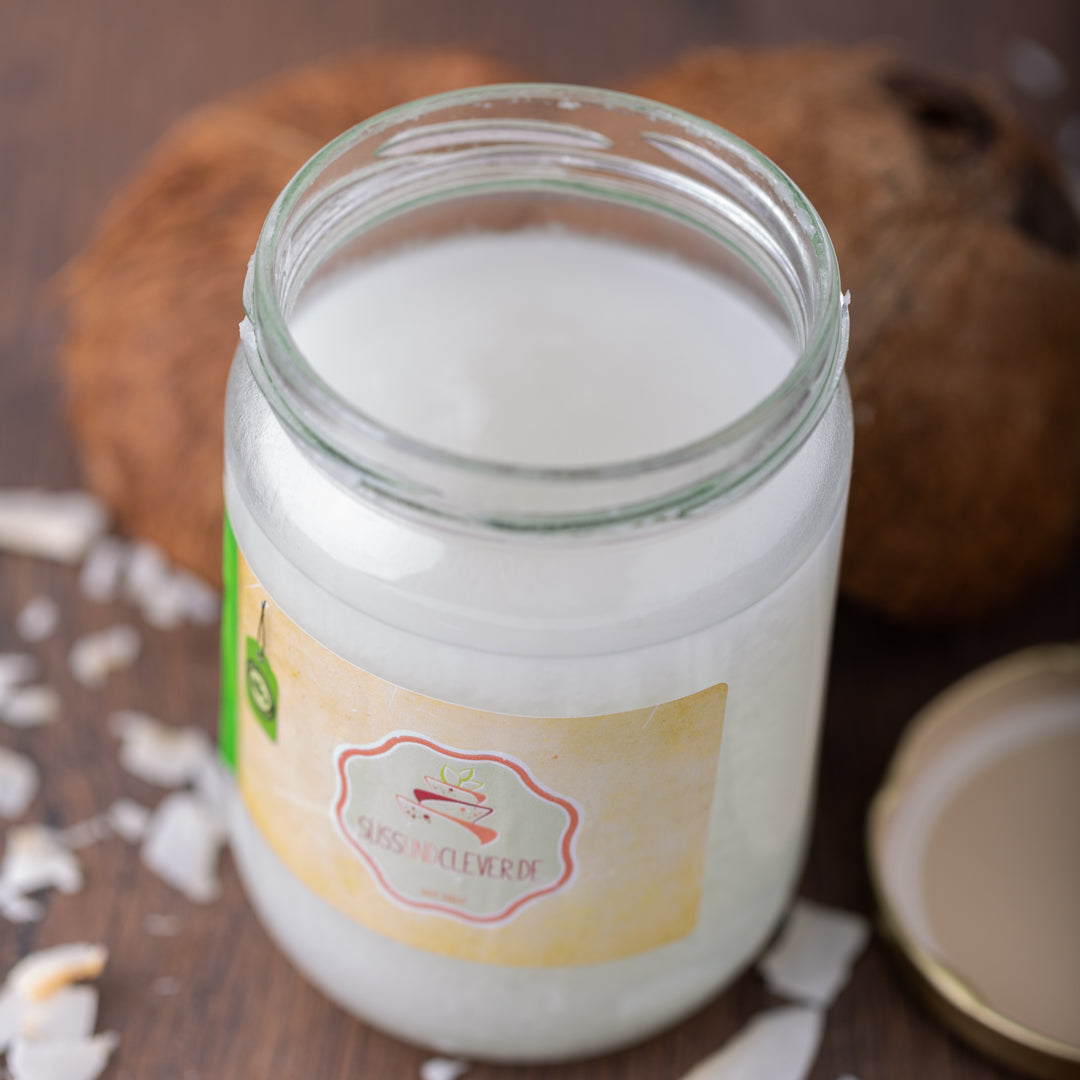 Bio Kokosöl | nativ | kaltgepresst | 1000ml im Glas