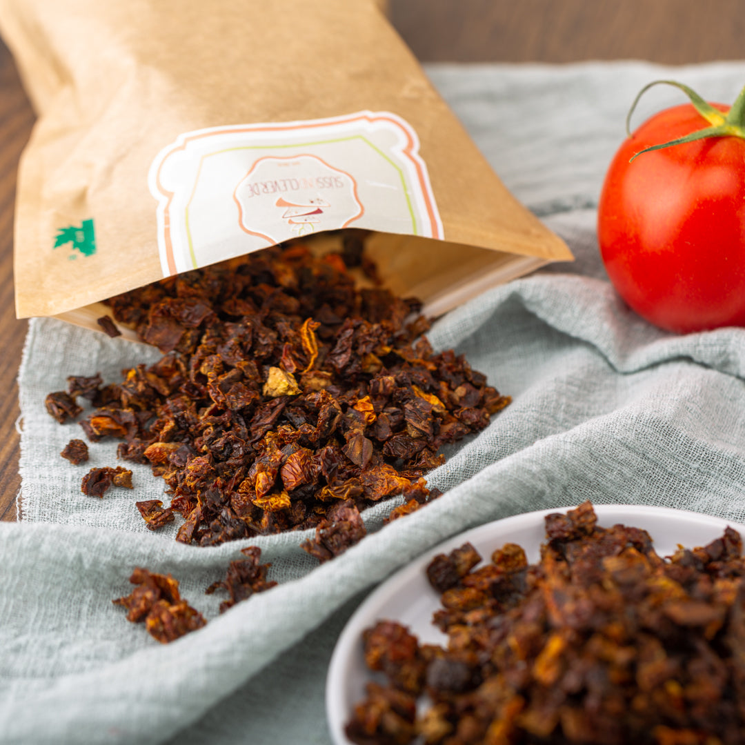 Bio Tomatenstreifen | Tomatenwürfel | mit 7% Meersalz