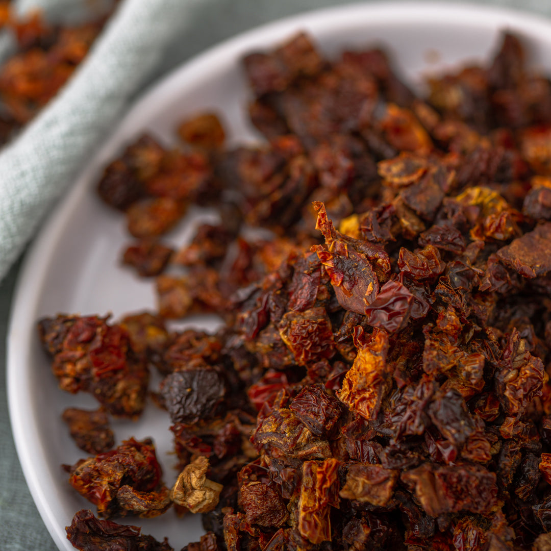 Bio Tomatenstreifen | Tomatenwürfel | mit 7% Meersalz