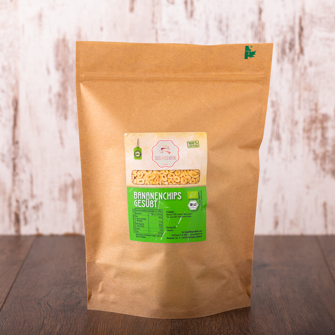 Bio Bananenchips | mit Rohrzucker gesüßt