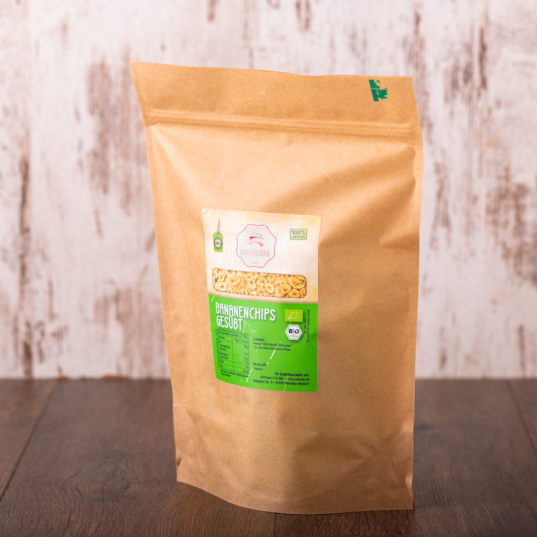 Bio Bananenchips | mit Rohrzucker gesüßt