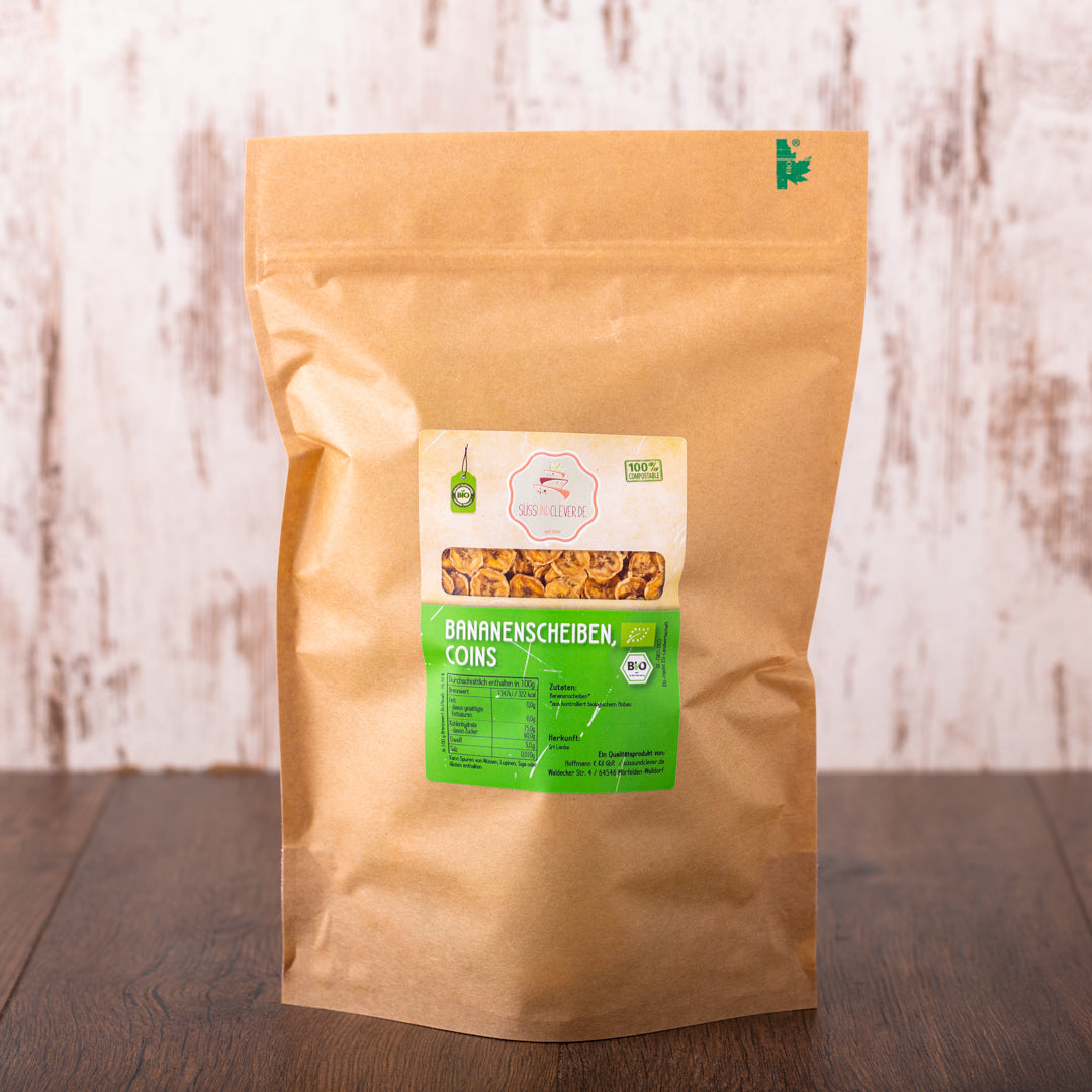Bio Bananenscheiben | coins | weich & fruchtig | ungesüsst
