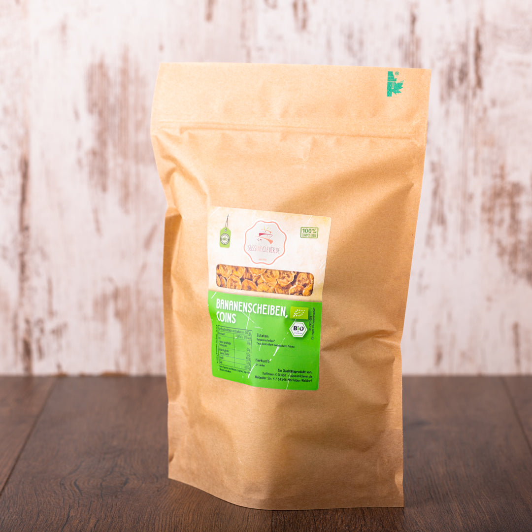 Bio Bananenscheiben | coins | weich & fruchtig | ungesüsst