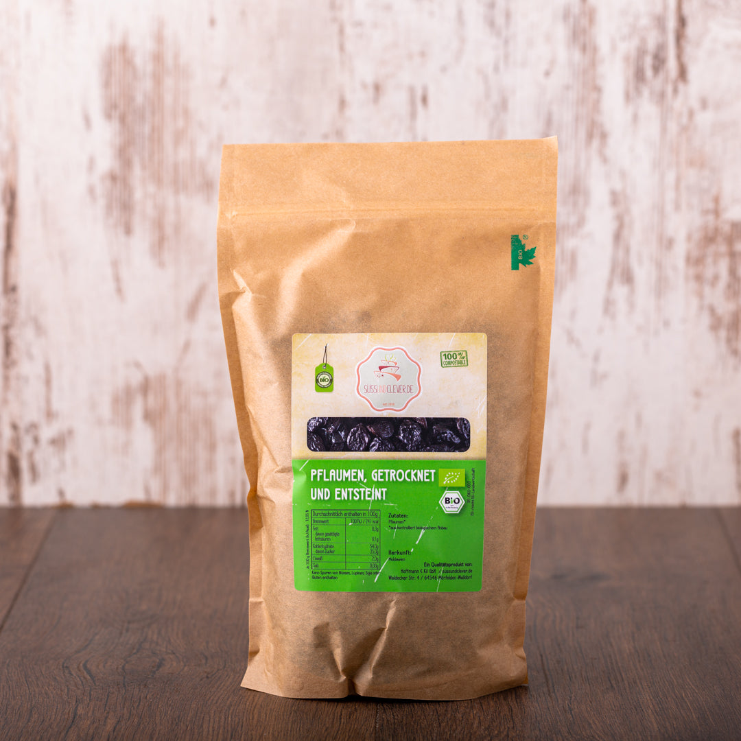 Bio Pflaumen | getrocknet und entsteint