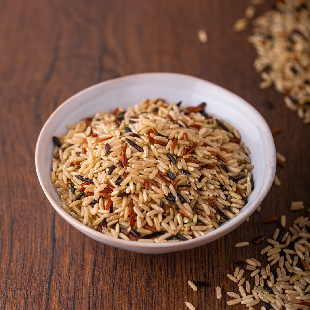 Bio Reismischung | Lang-, Rot, Schwarz- und Wildreis