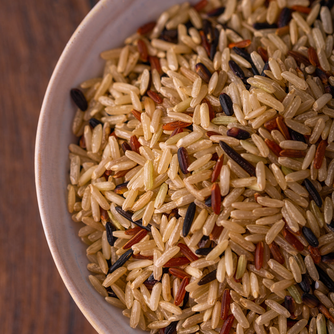 Bio Reismischung | Lang-, Rot, Schwarz- und Wildreis