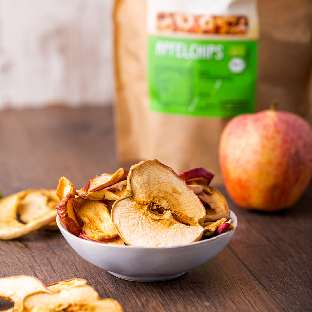 Bio Apfelchips | ohne Zuckerzusatz | aus Österreich