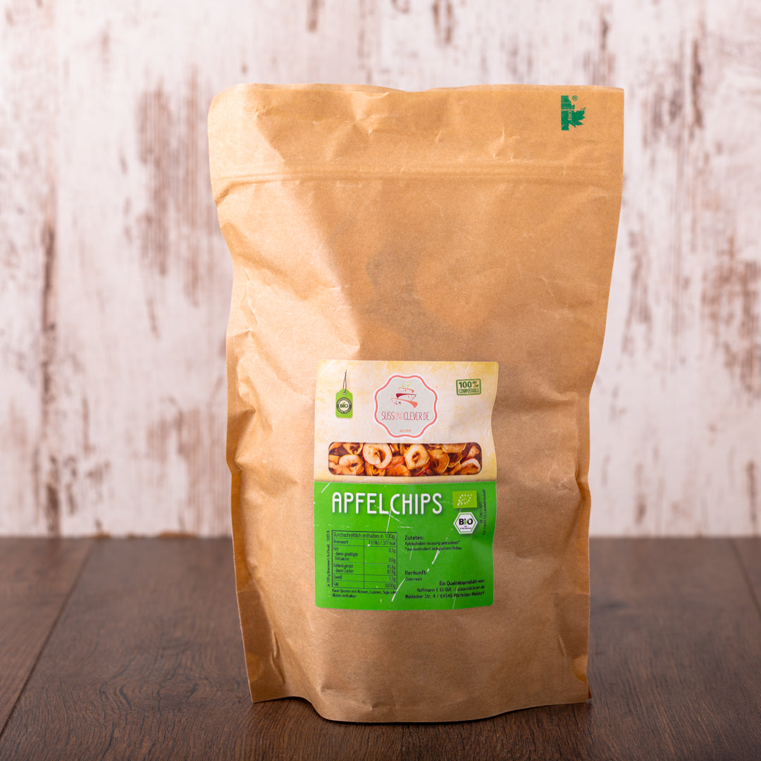 Bio Apfelchips | ohne Zuckerzusatz | aus Österreich