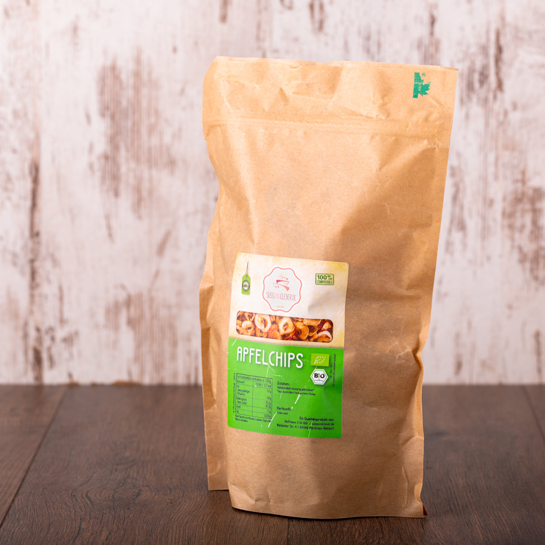 Bio Apfelchips | ohne Zuckerzusatz | aus Österreich