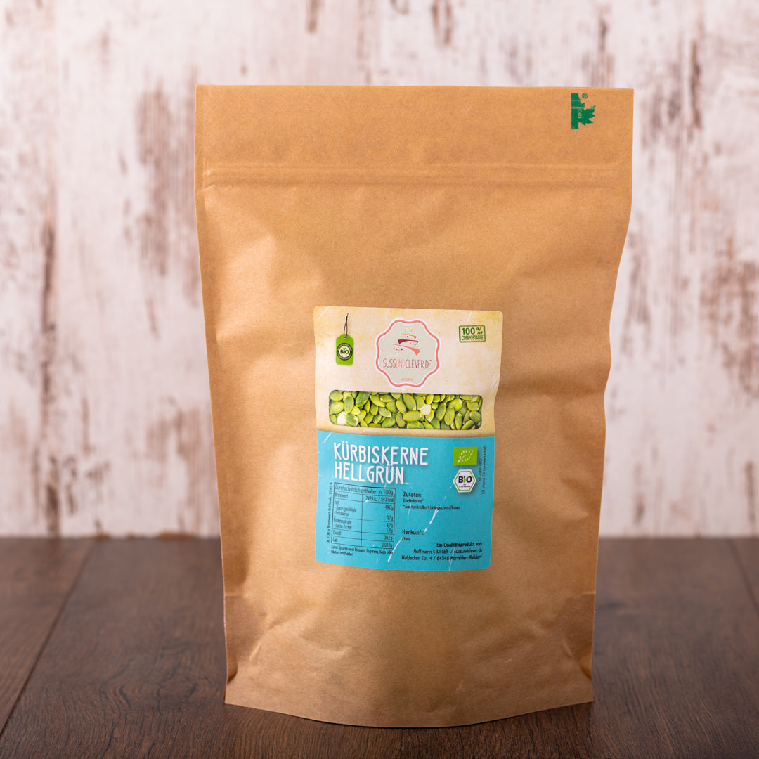 Bio Kürbiskerne | Shine Skin | hellgrün