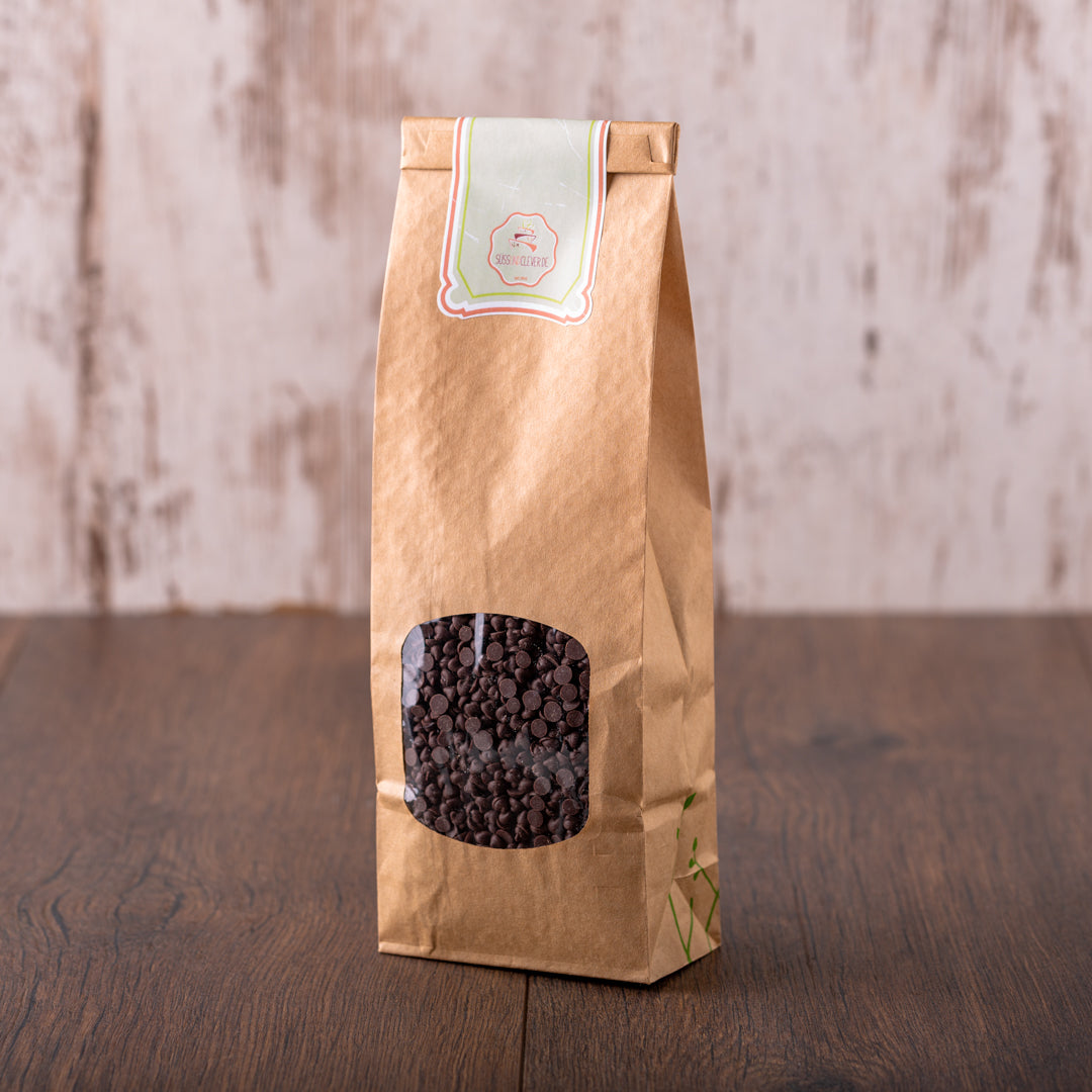 Bio Schokotropfen | 3 - 6 mm | Kuvertüre | zartbitter mind. 50% Kakao