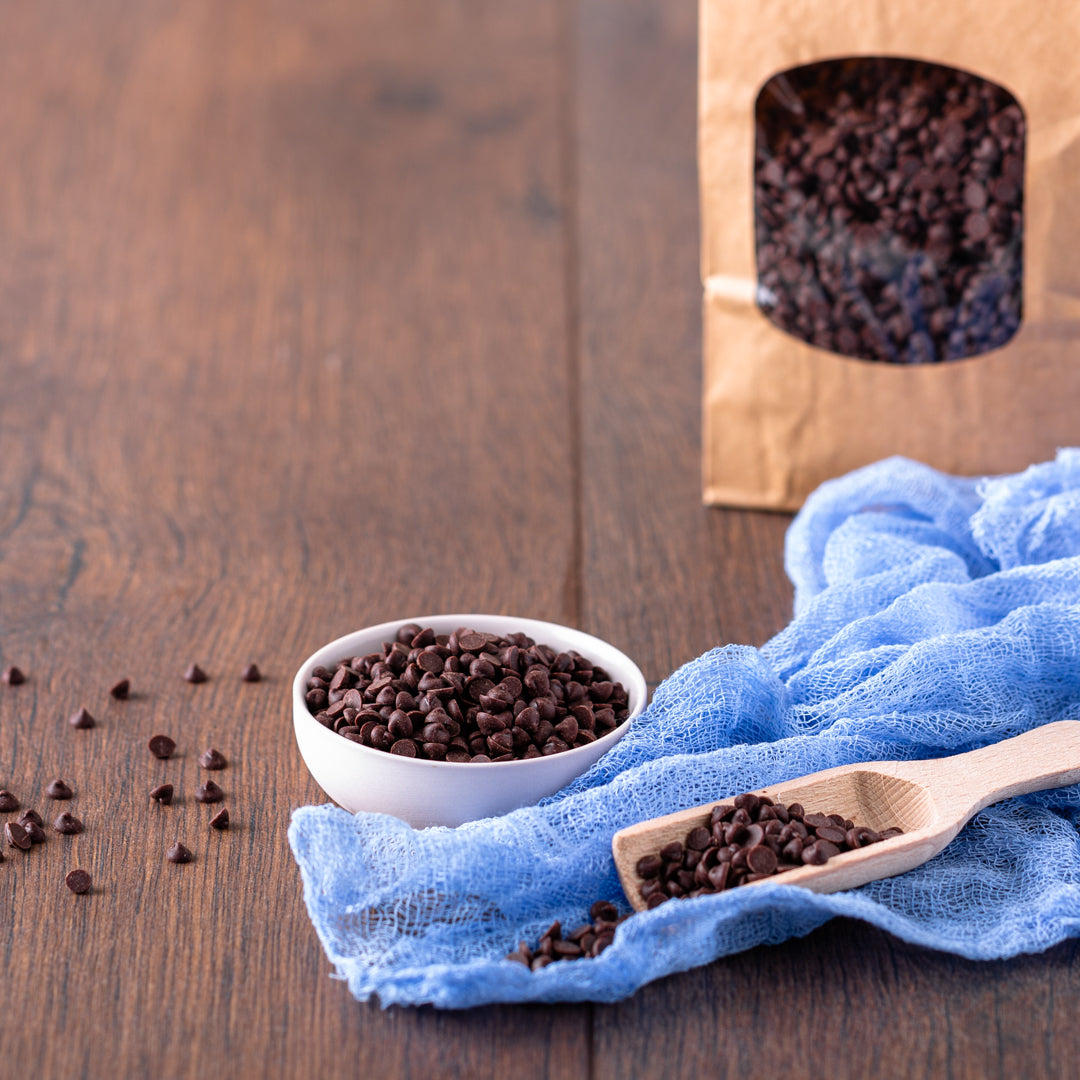 Bio Schokotropfen | 3 - 6 mm | Kuvertüre | zartbitter mind. 50% Kakao