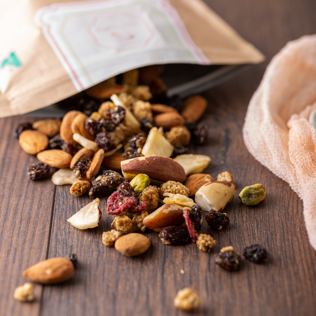 Bio Studentenfutter | Maulbeere-Paranuss | mit Pistazienkernen