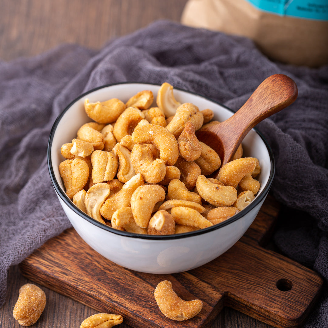 Bio Cashewkerne | geröstet & gesalzen | mit Chili | Neue Rezeptur