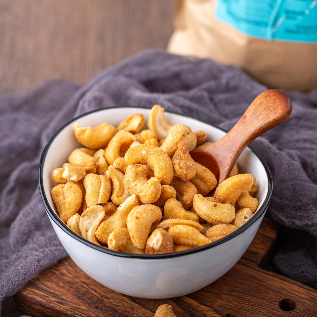 Bio Cashewkerne | geröstet & gesalzen | mit Chili | Neue Rezeptur