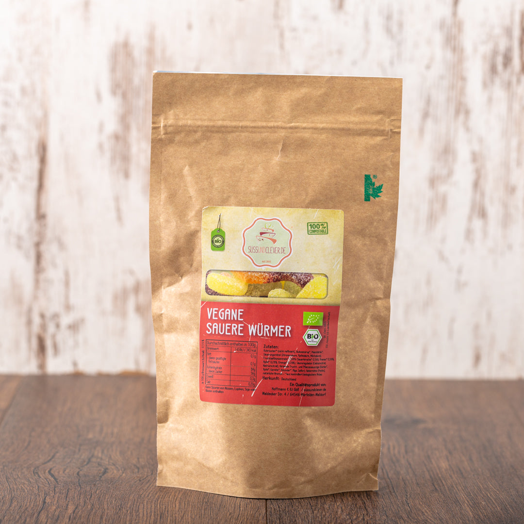 Bio saure Fruchtwürmer | vegan & extra sauer